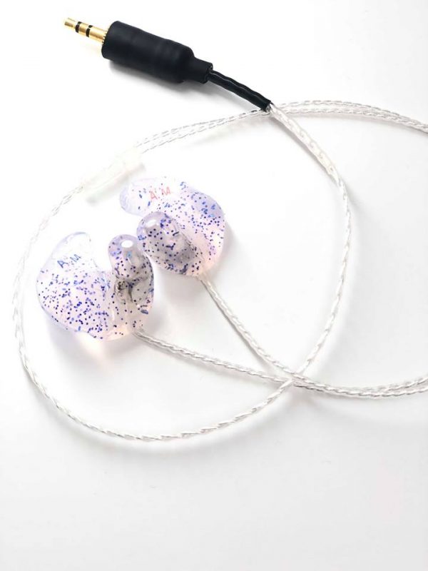 NoiseGuard Clear Braided Wiring