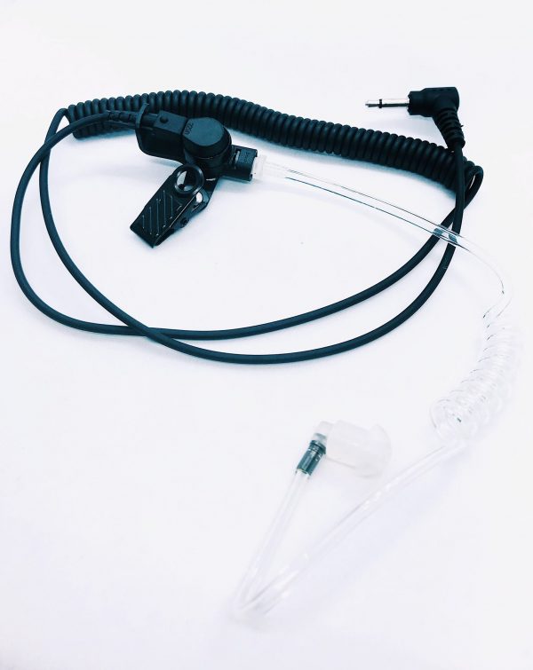 2 WAY RADIO ADAPTER WITH SECURITY TUBING FOR MOTOROLA