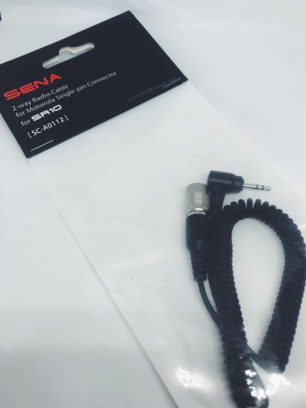 SENA SR10 two way radio cable connector (single pin)