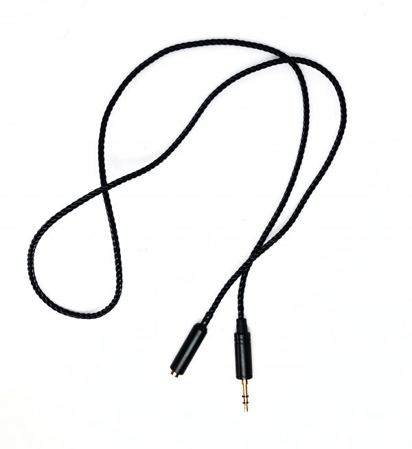 Kevlar Core Stereo 3.5mm Extension Lead - Black - Image 5