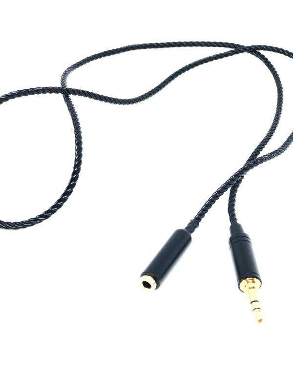 Kevlar Core Stereo 3.5mm Extension Lead - Black