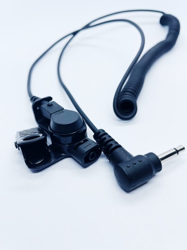 3.5mm Mono Listen only coiled wiring for acoustic tubing - Image 4